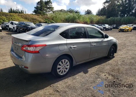 2014 Nissan Sentra S z USA, uszkodzony, nr VIN 3N1AB7AP0EL634585